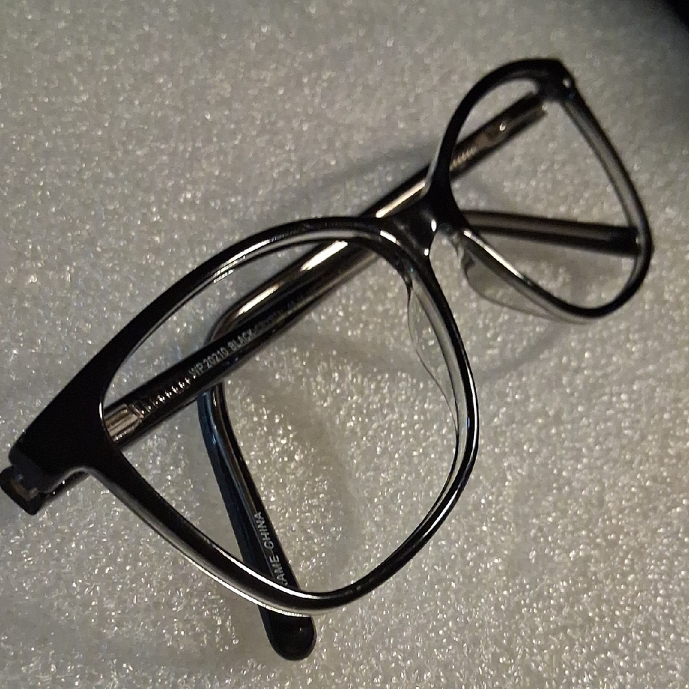 Warby Parker Black Modern Rectangular Glasses - image 1